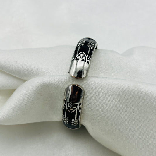 Black Detailed Watch