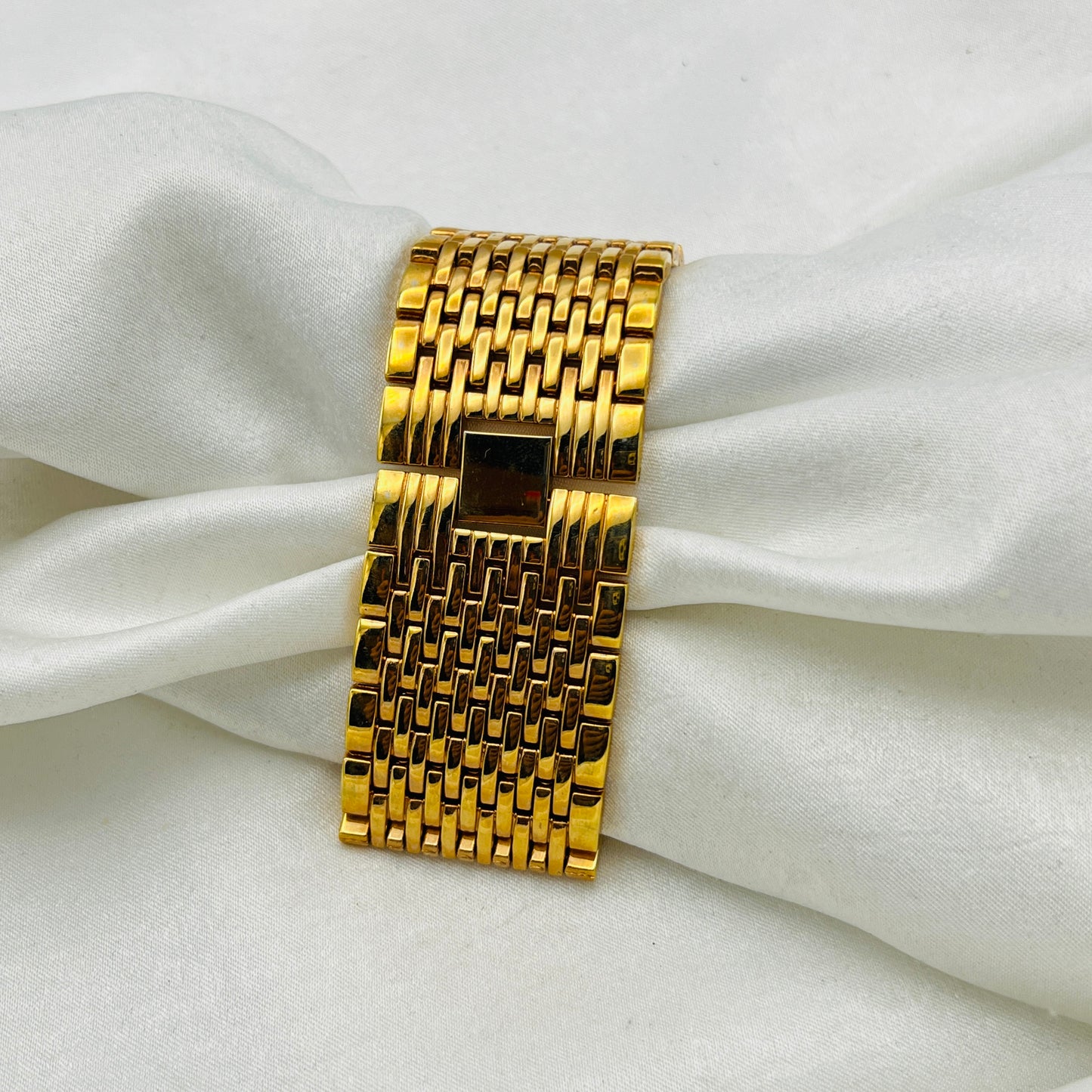 Diamanté Gold-Toned Watch