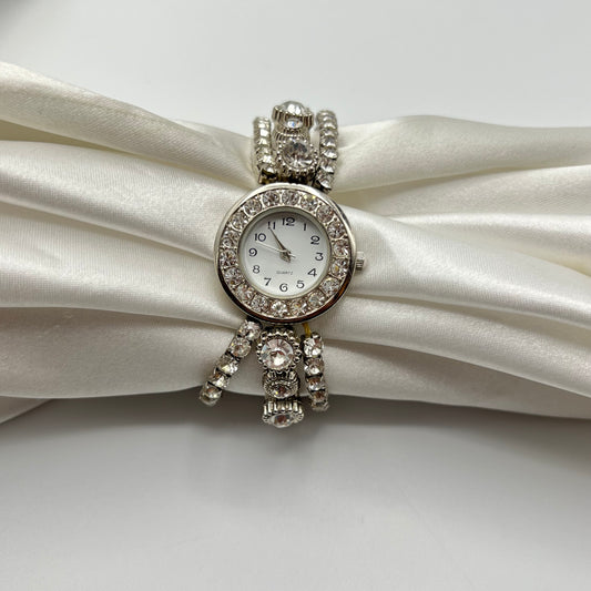 Diamanté 3-Strand Watch