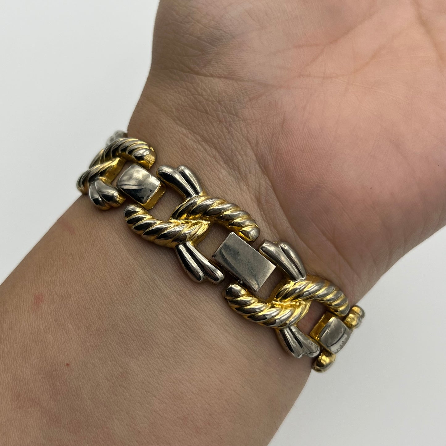 Knot Two-Toned Watch