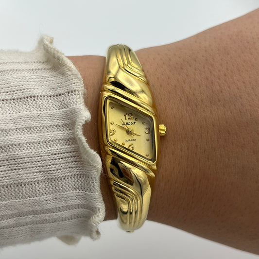 Detailed Gold-Toned Watch