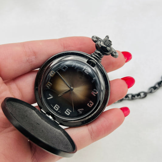 Brown Dial Pocket Watch