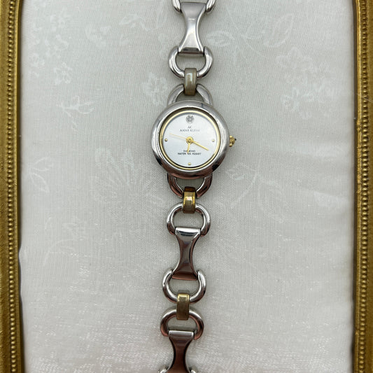 Anne Klein Two-Tone Watch