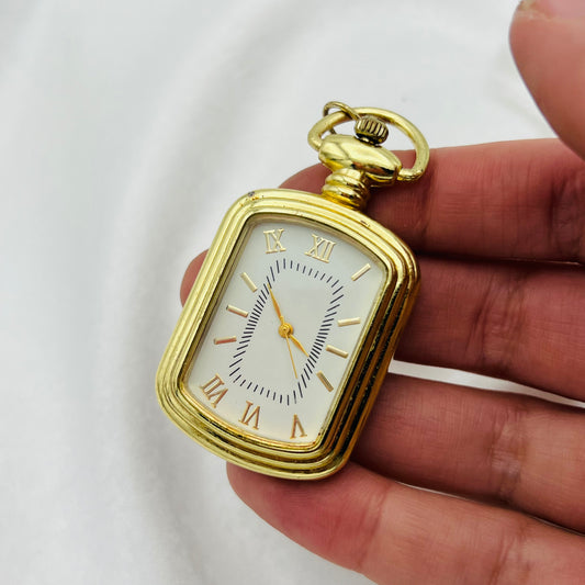 Gold-Toned Watch Pendant