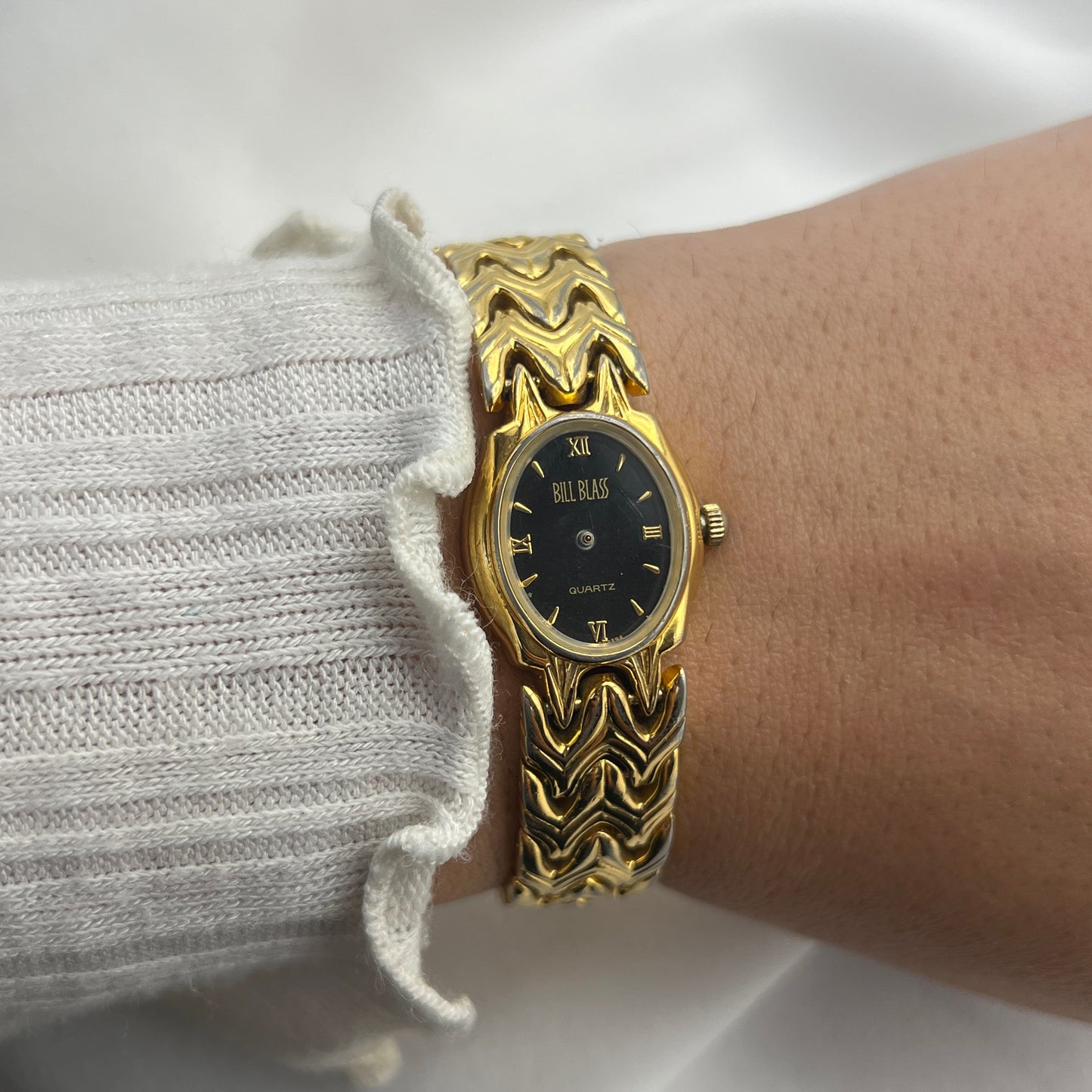 Bill Blass Dainty Gold-Tone Watch