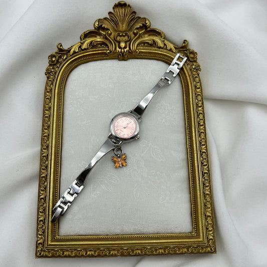 Tangerine Butterfly Watch