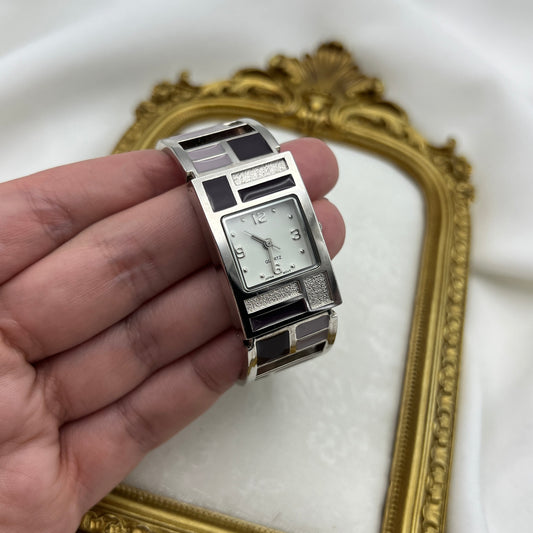 Geometric Purple Watch