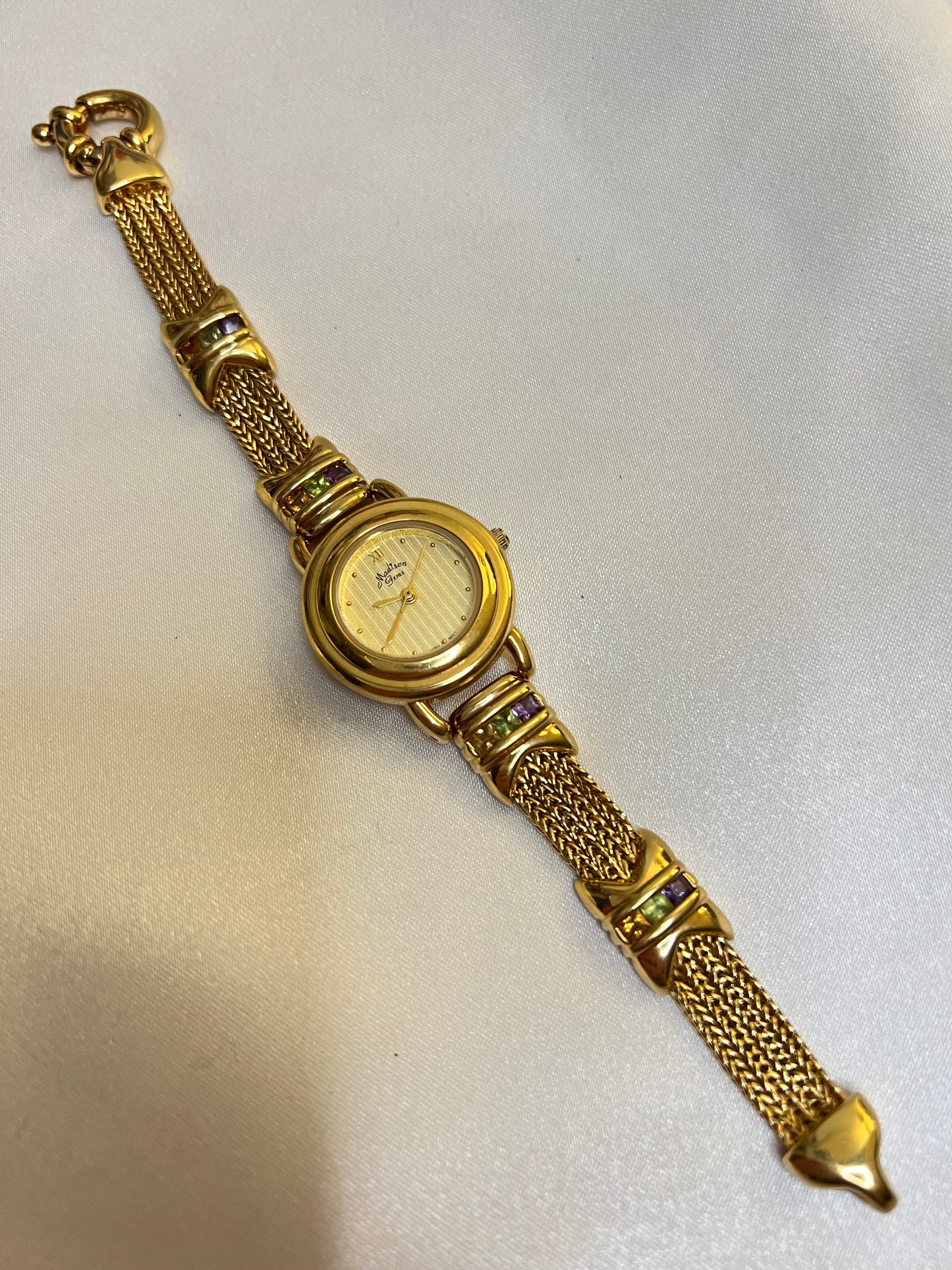 Multi-Gemstone Watch