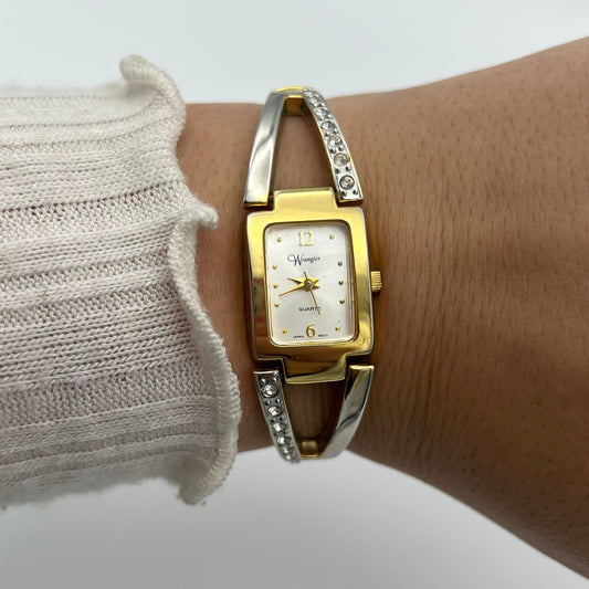 Diamanté Two-Toned Watch
