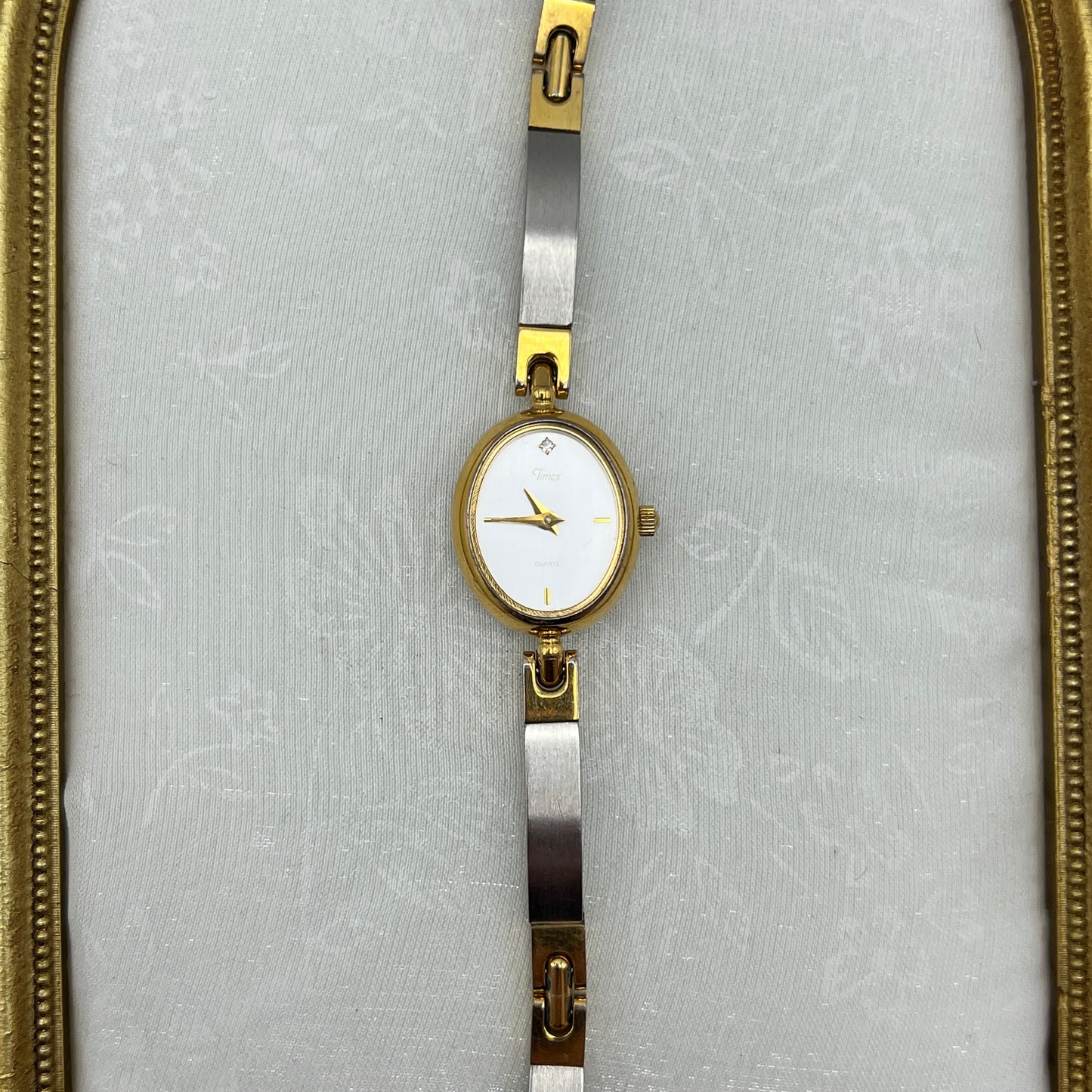 Petite Oval Dial Timex Watch