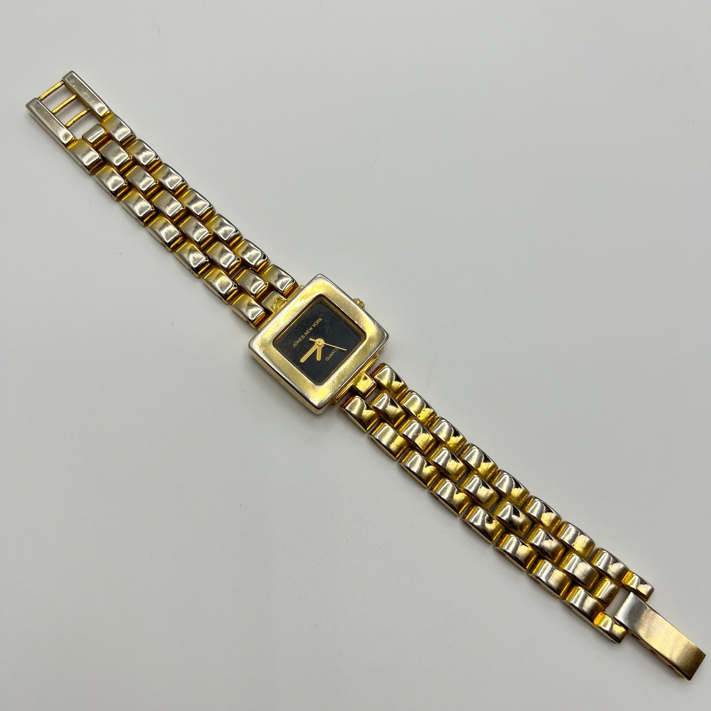 Gold Square Face Watch