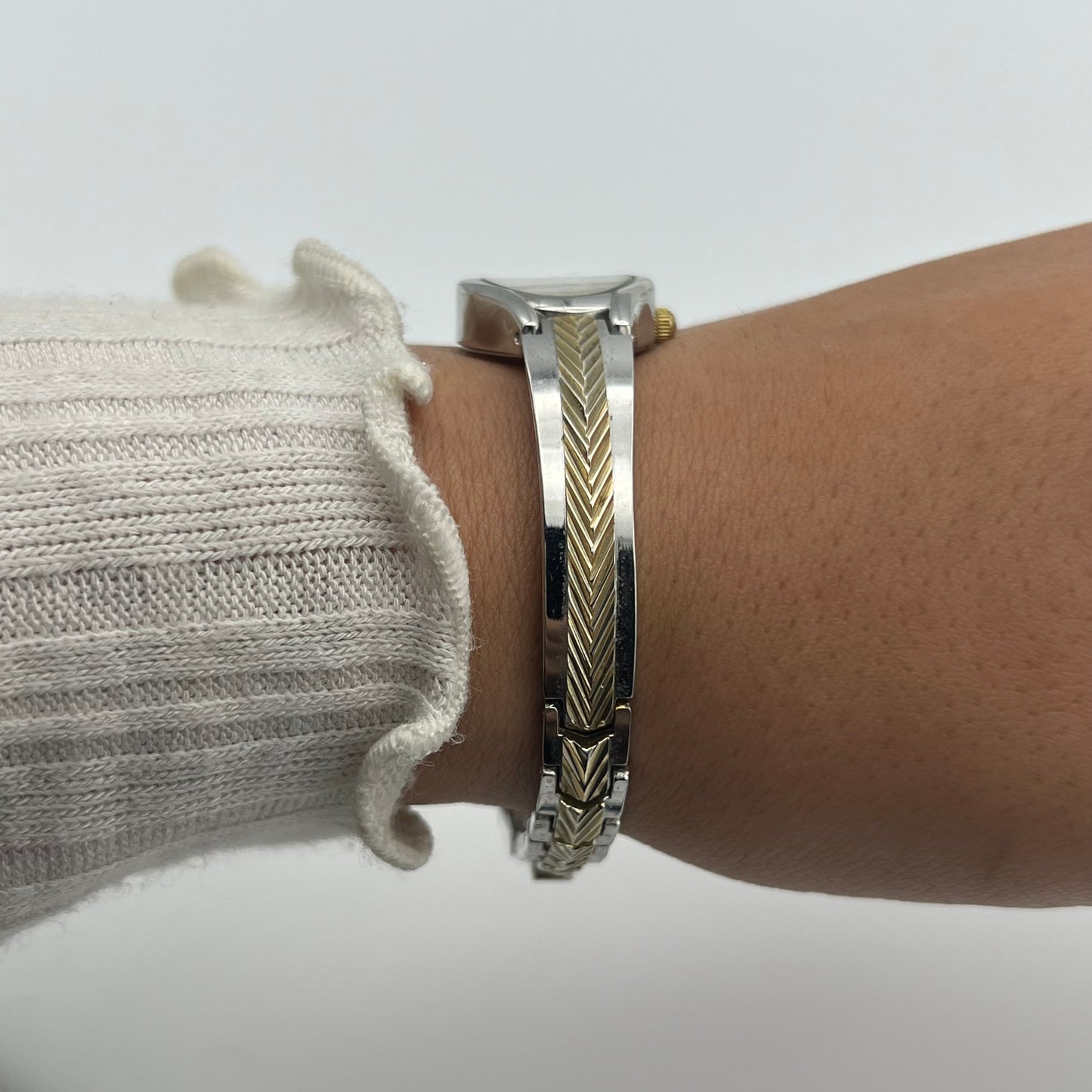 Detailed Two-Toned Watch