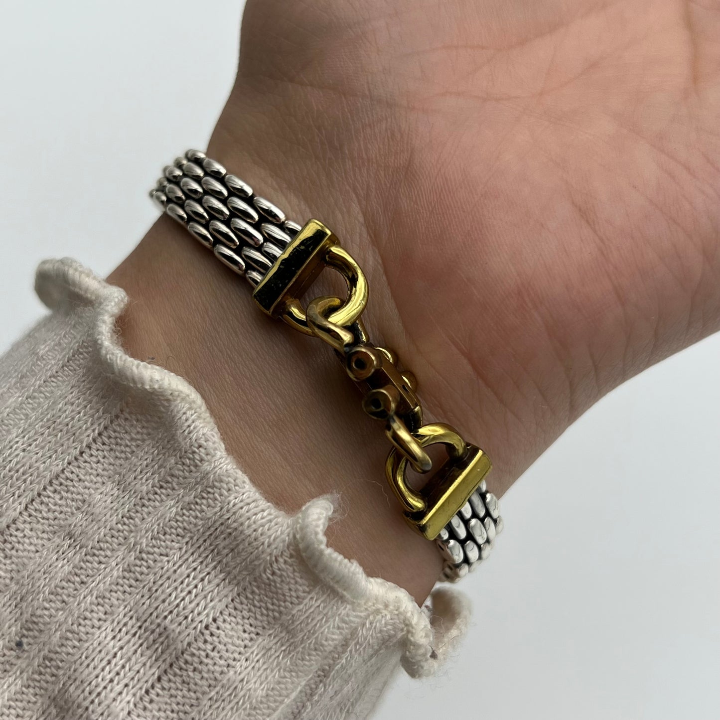 Link Two-Toned Watch