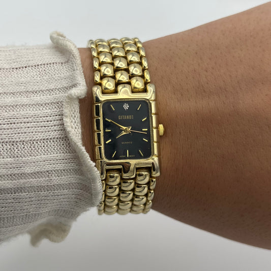 Unique Gold-Toned Watch