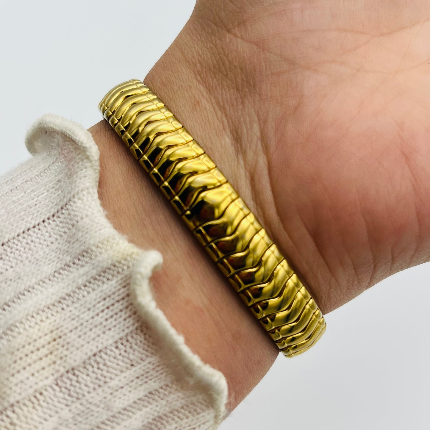 Gold-Toned Timex Watch