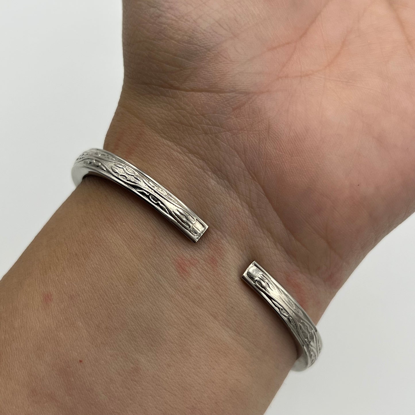 Detailed Silver-Toned Watch