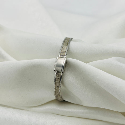 Elegant Waltham Silver Tone Watch