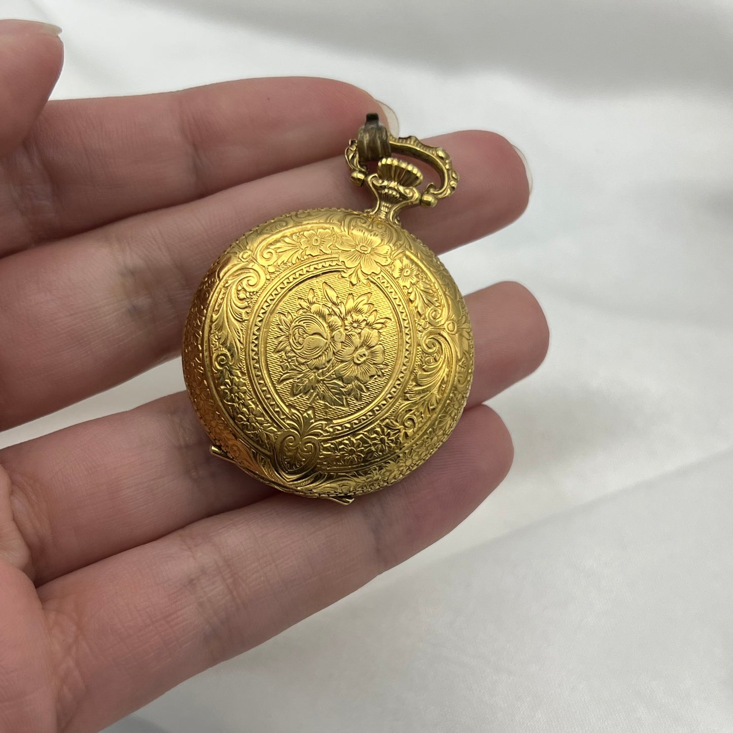 RARE Royce Floral Watch Locket