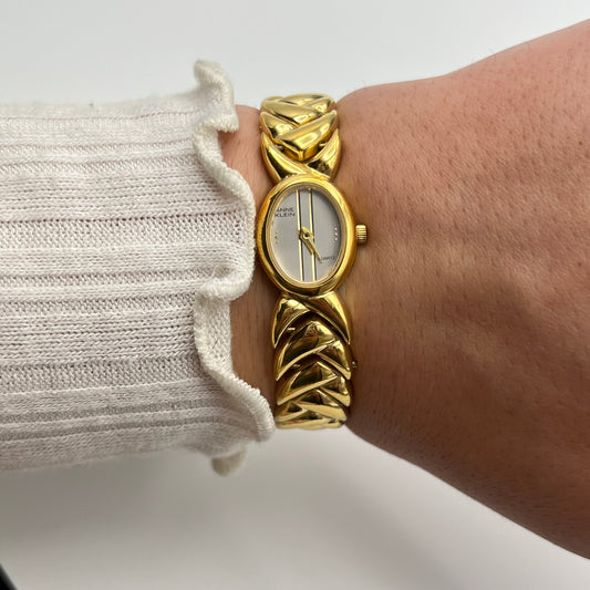 Gold-Toned Anne Klein Watch