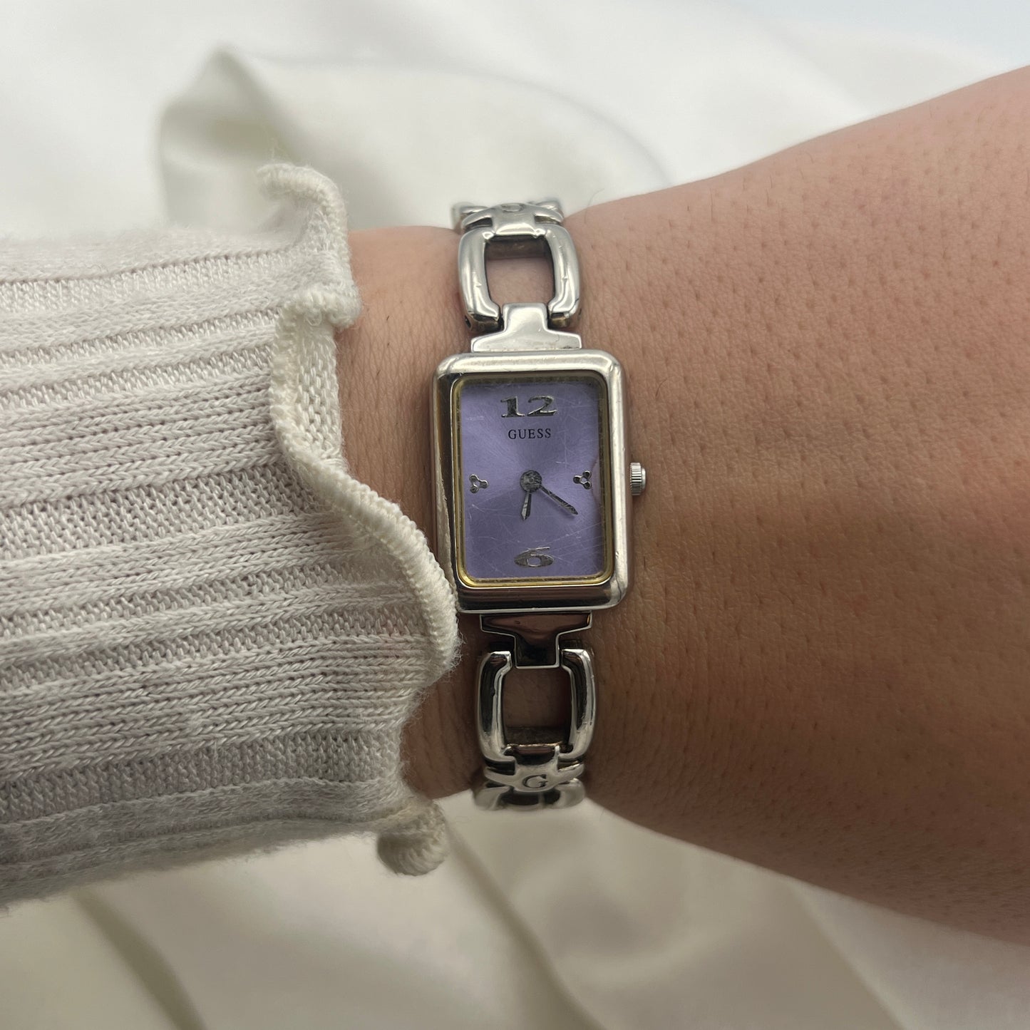 Guess Purple Dial Watch