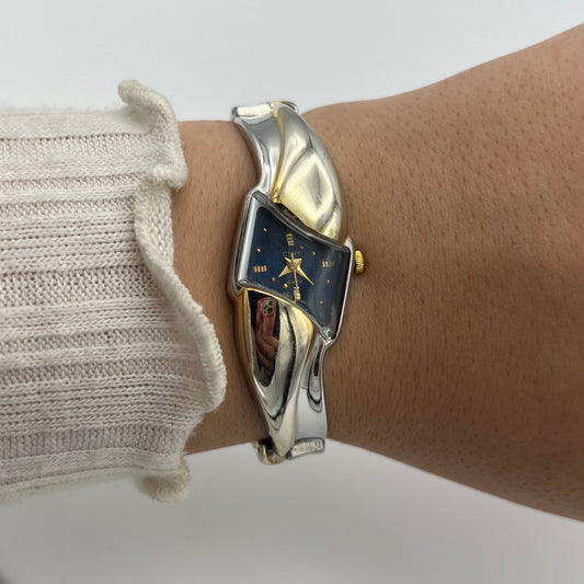 Unique Navy Blue Dial Watch