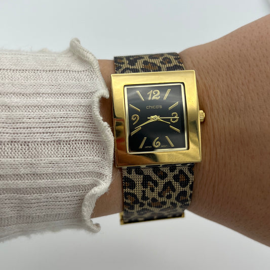 Chic Cheetah Pattern Watch