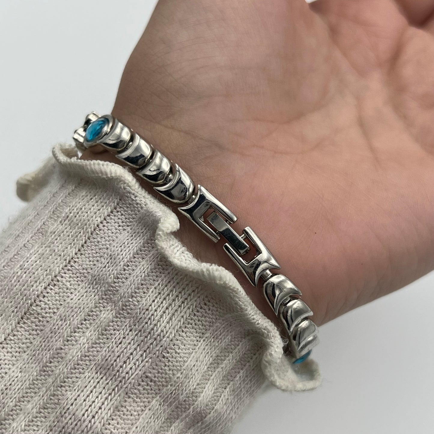Blue Gemstone Watch