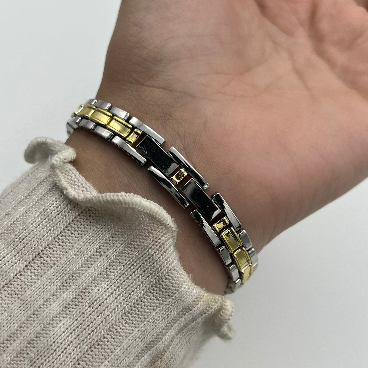 Dainty Two-Toned Watch