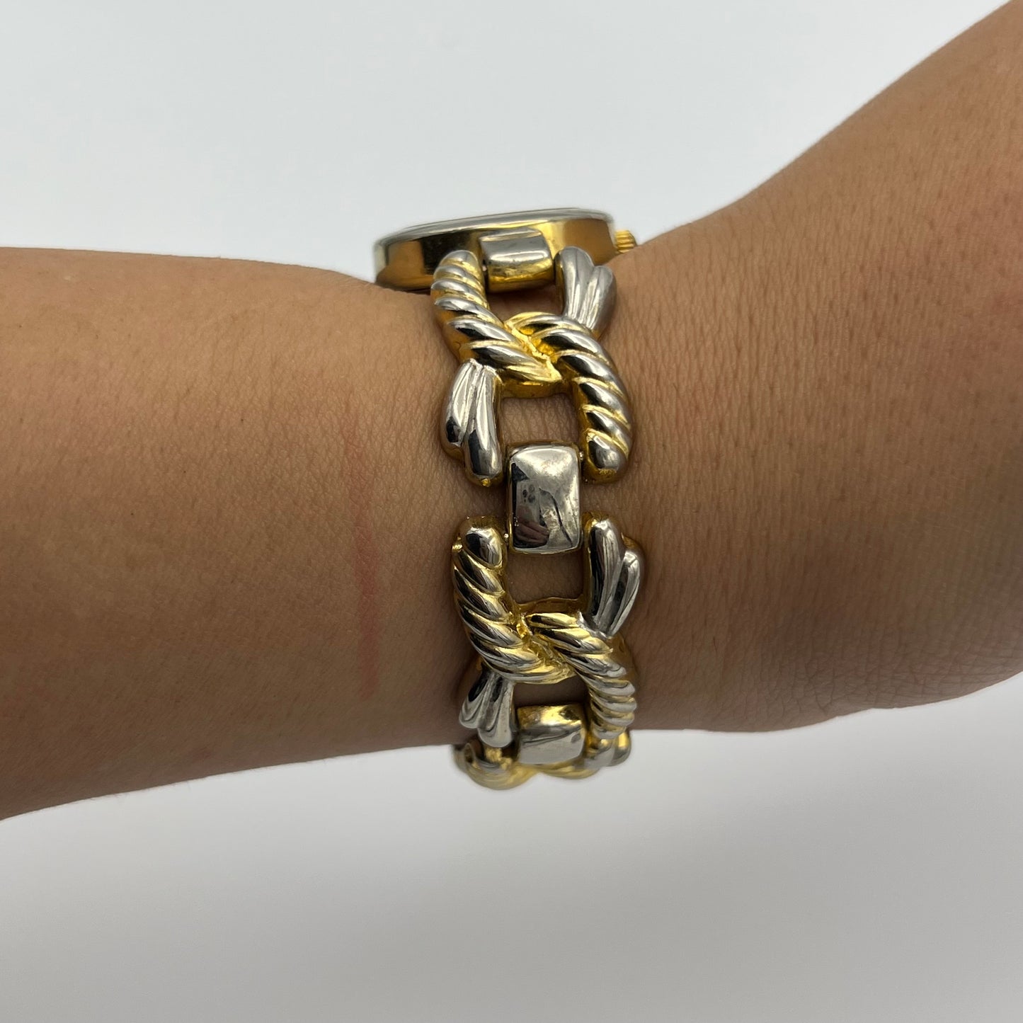 Knot Two-Toned Watch