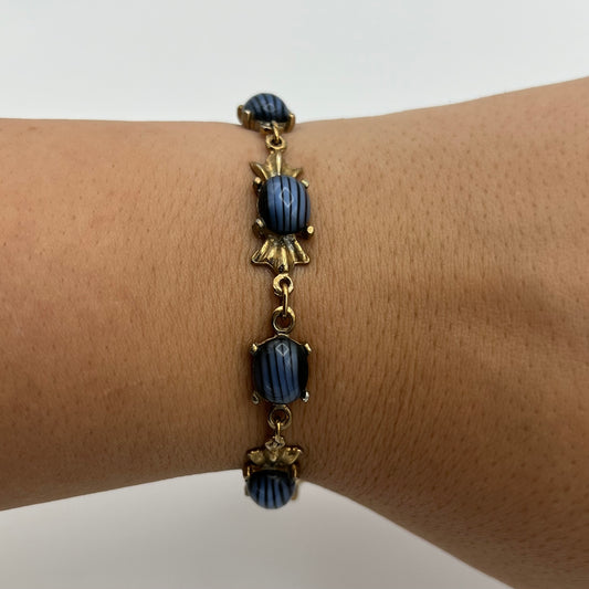 Blue Detailed Bracelet