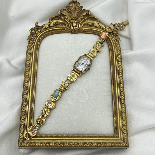 RARE Slide Charm Victorian Style Watch