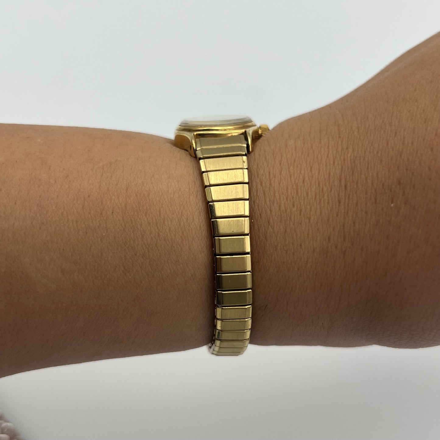 Gold-Toned Timex Watch