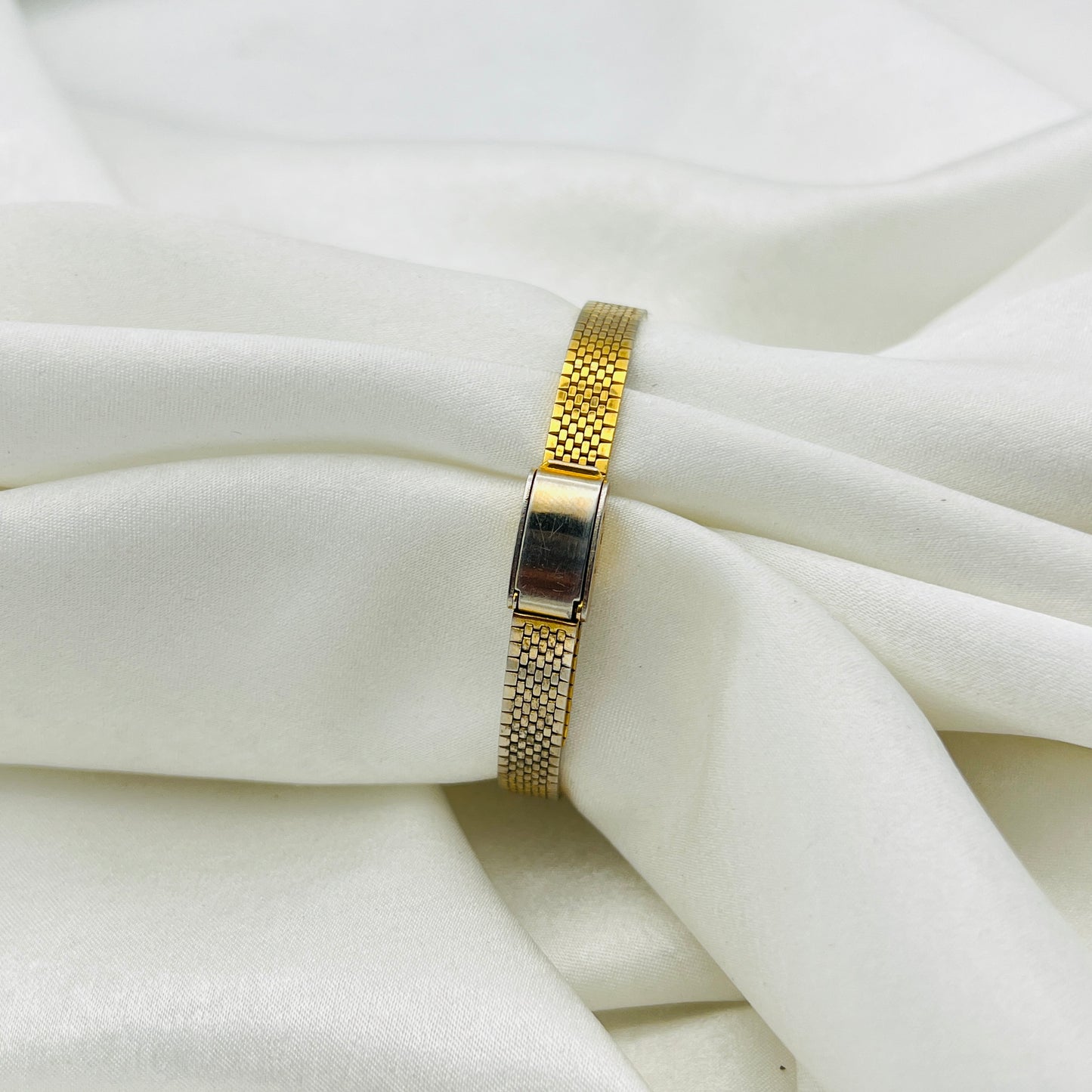 RARE Dainty Jules Jurgenson Gold Tone Watch