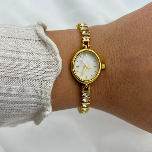 ✨ Diamanté Tennis Bracelet Watch