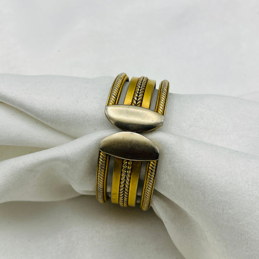 Gold-Toned Cuff Watch