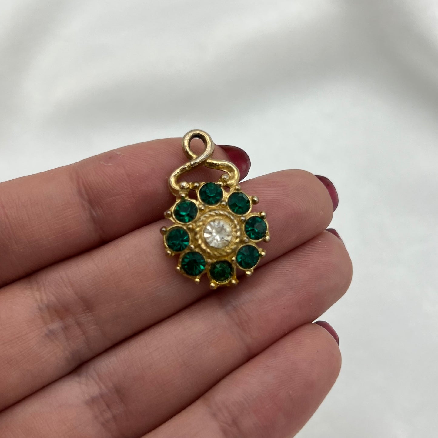 Emerald-Toned Charm
