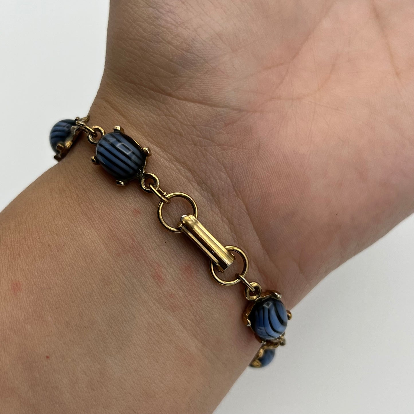 Blue Detailed Bracelet