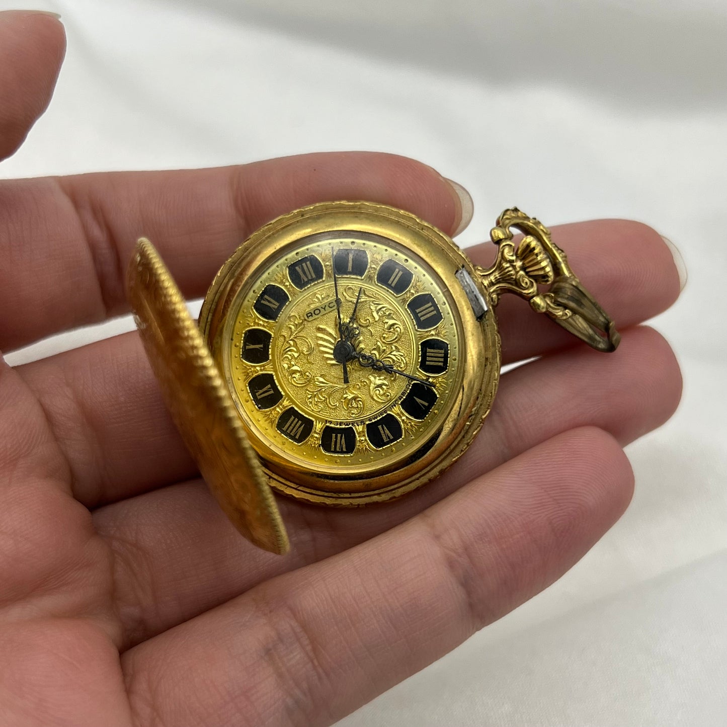 RARE Royce Floral Watch Locket