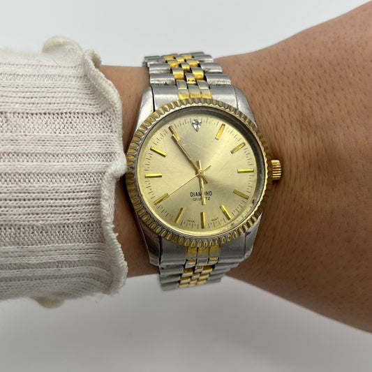 Men’s Two-Toned Watch