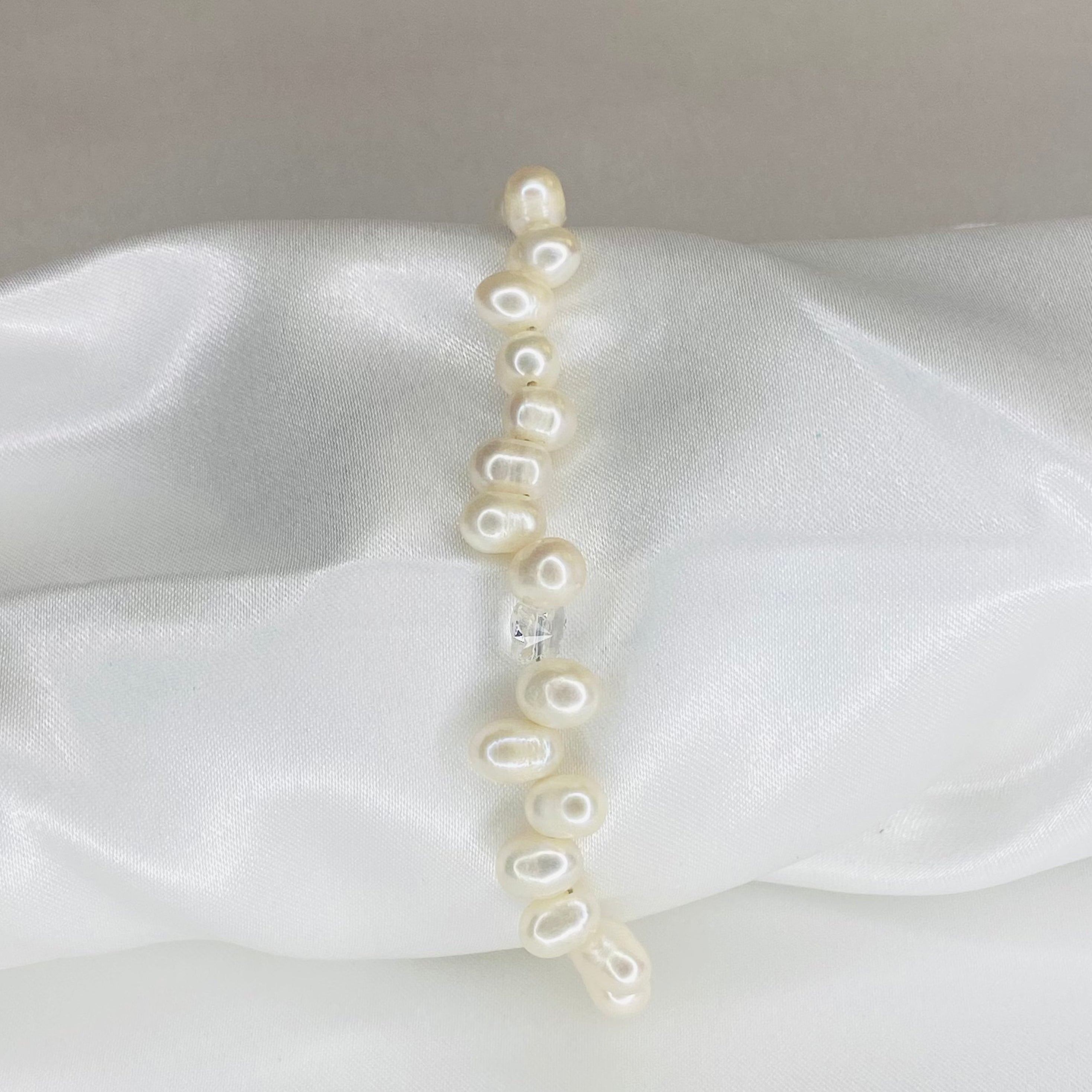 Butterfly Pearl Bracelet