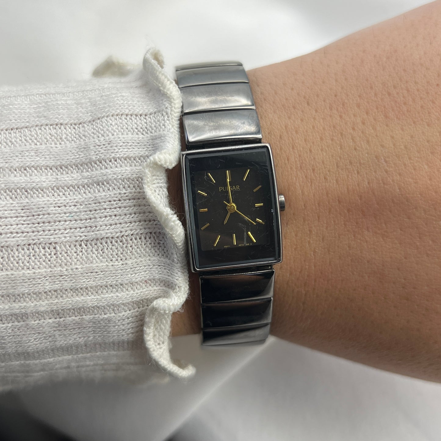 Pulsar Black Dial Watch