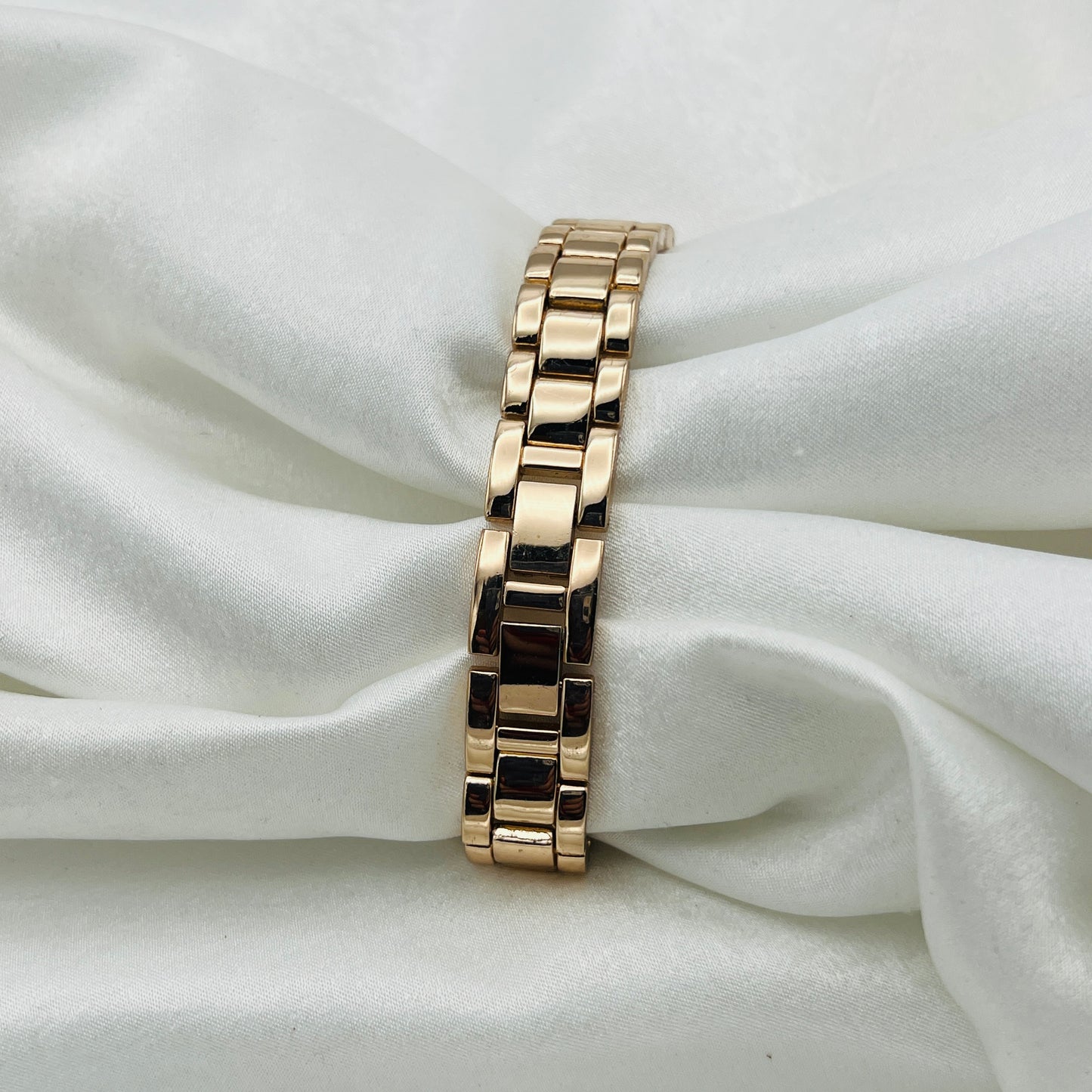 Rose Gold Diamanté Watch