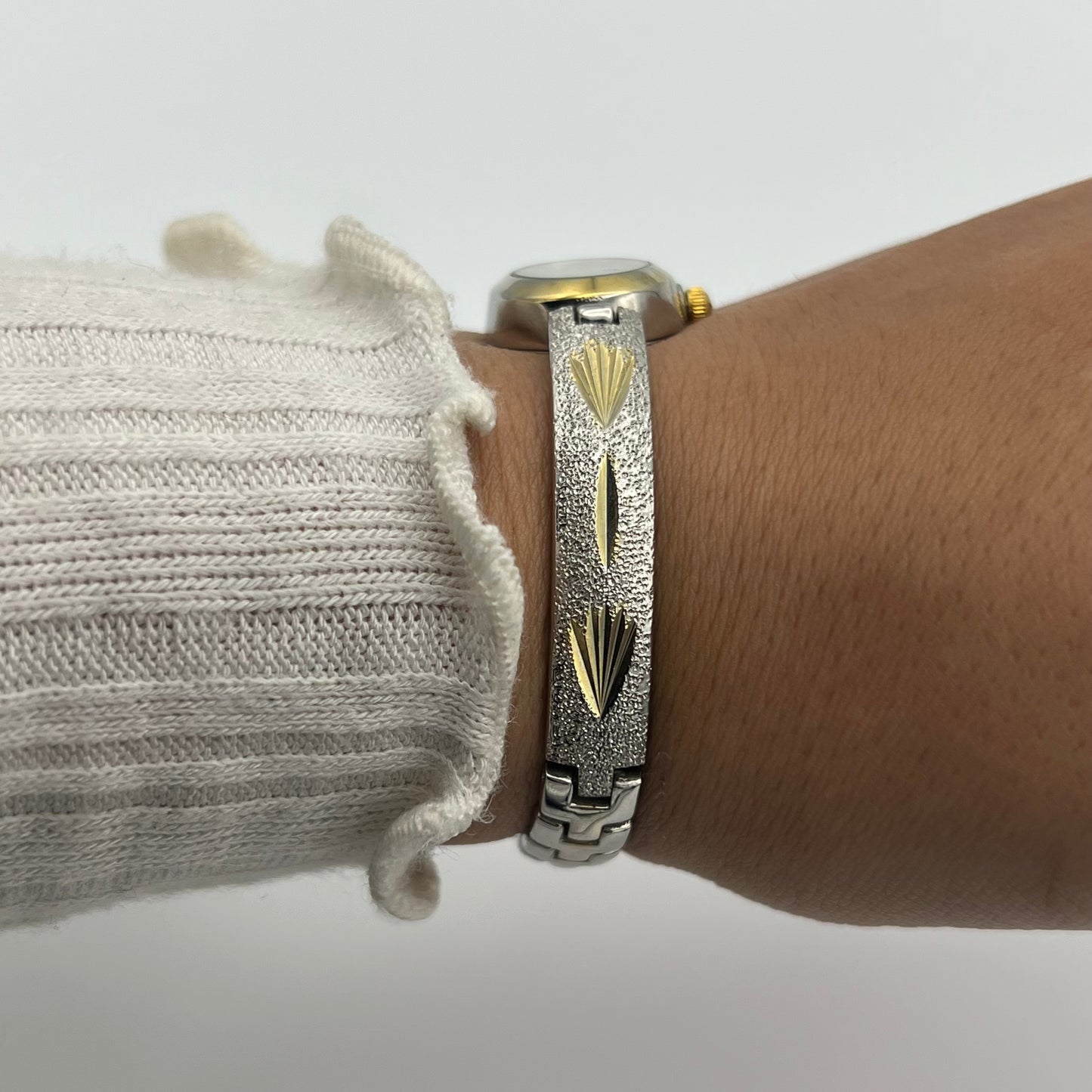 Cute Two-Toned Watch