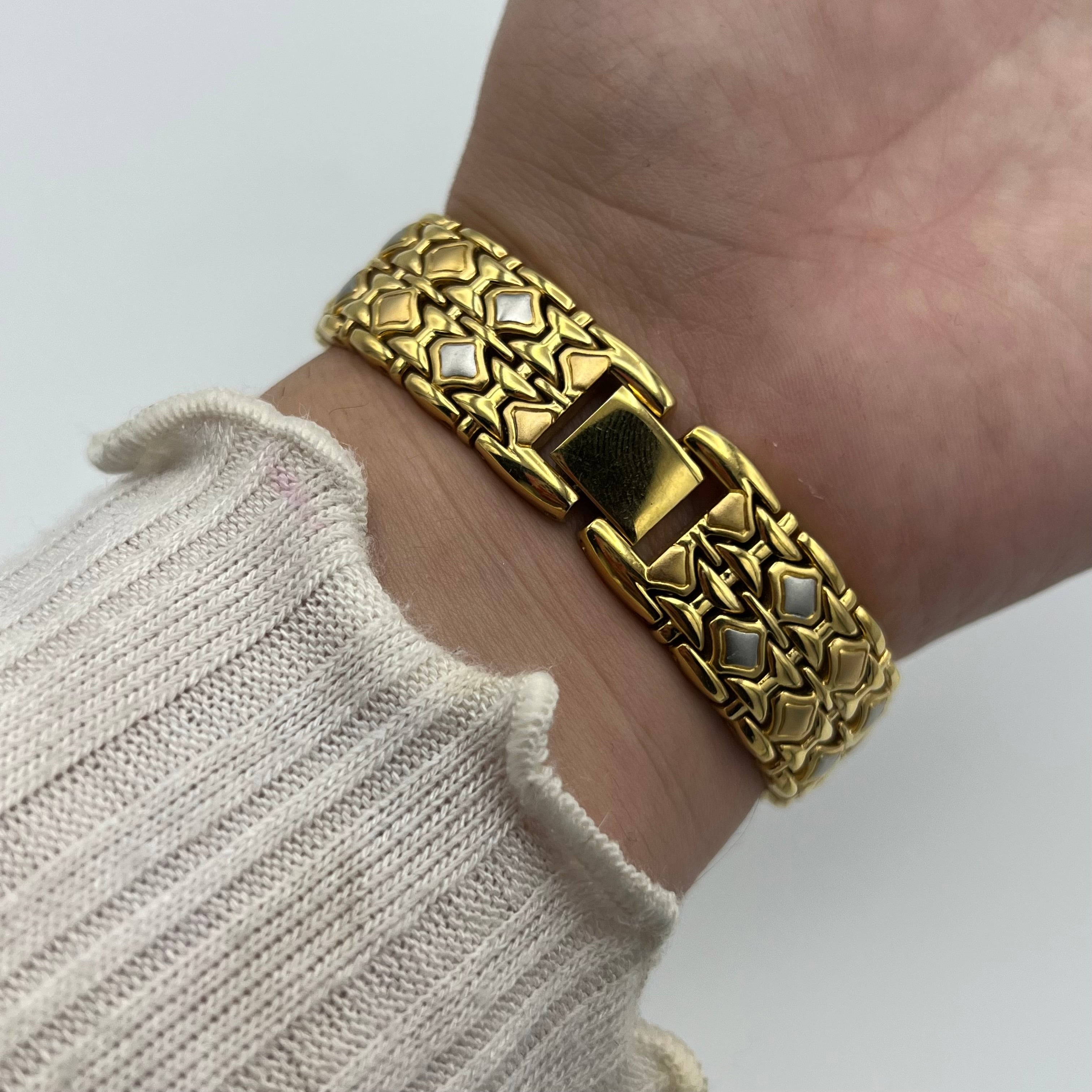 💛 Gruen Gold Watch with Mother of Pearl Dial