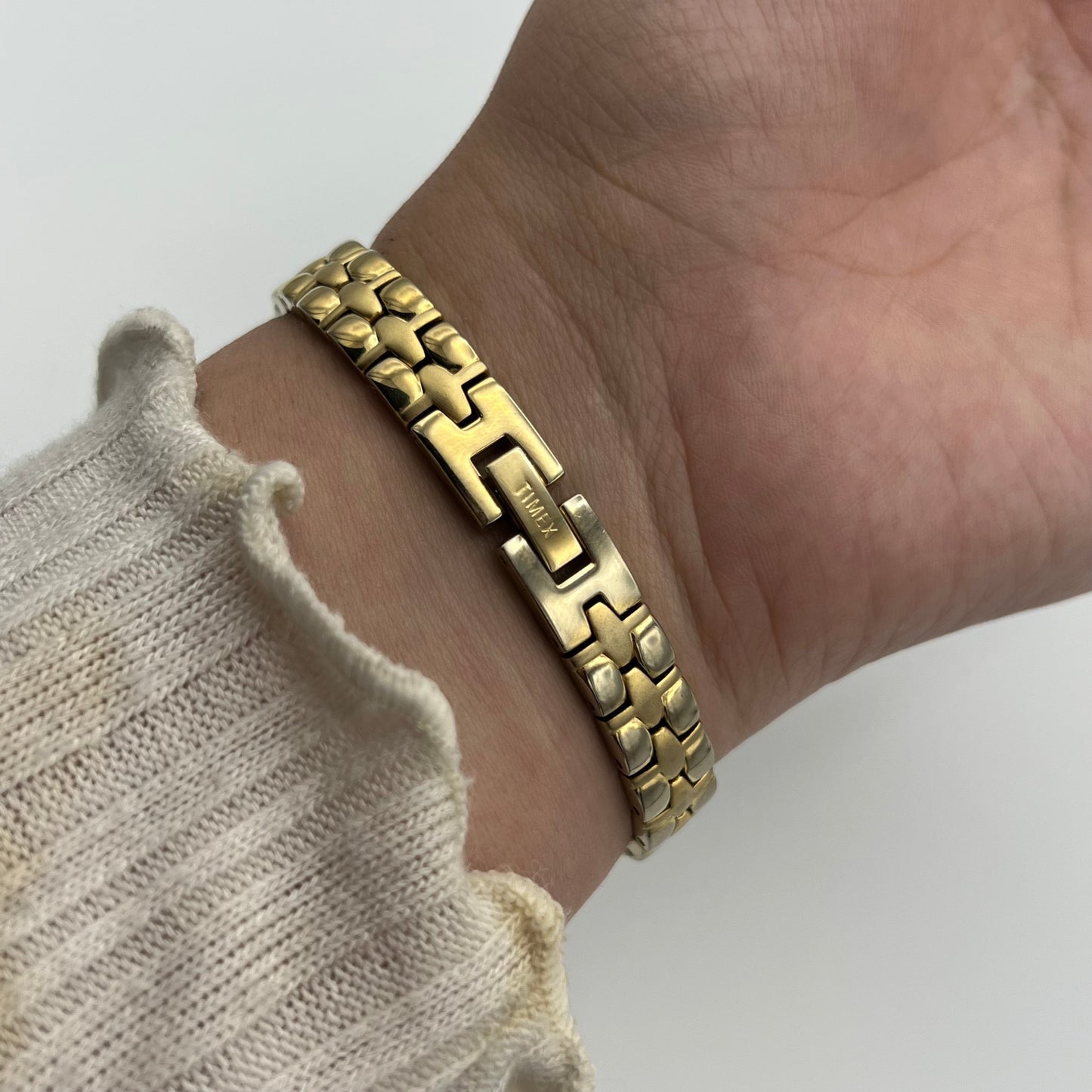 Gold-Toned Timex Watch