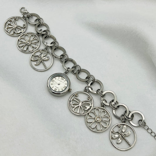 Unique Dragonfly Charm Watch