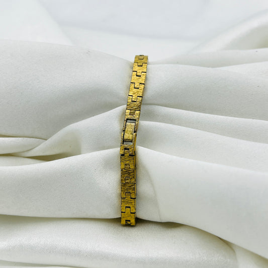 Timex Brushed Gold Tone Watch