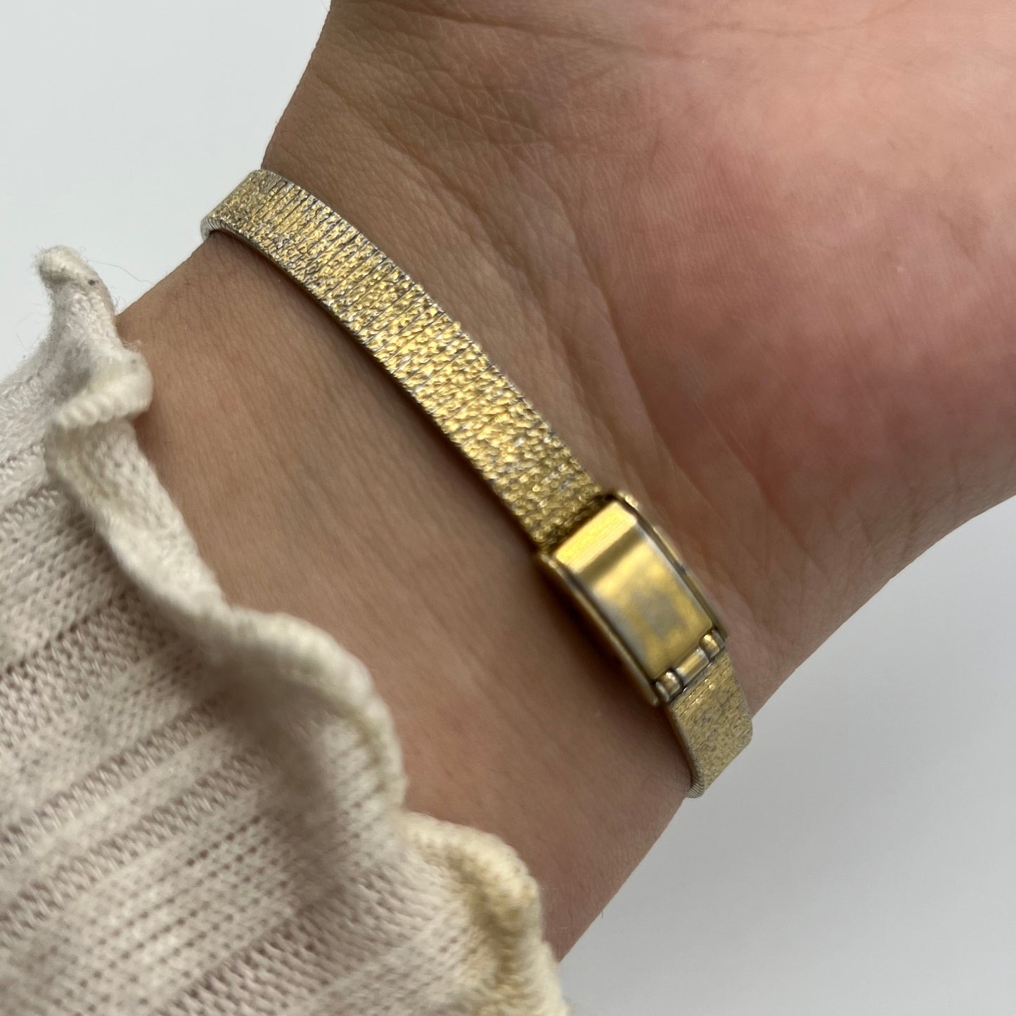 Diamanté Heart Dial Watch