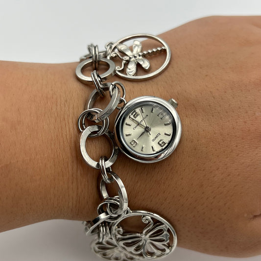 Dragonfly Charm Watch