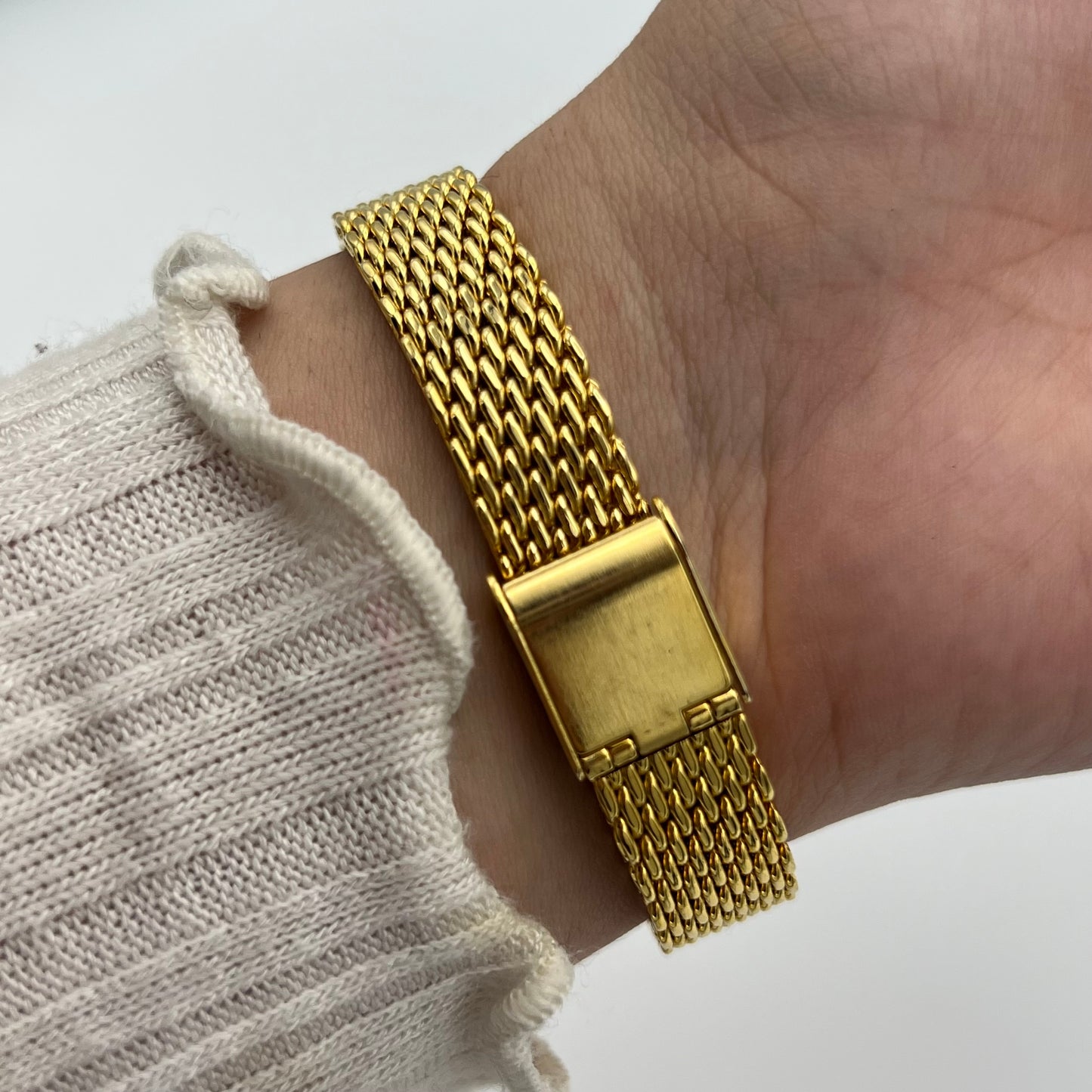Diamanté Gold-Toned Watch